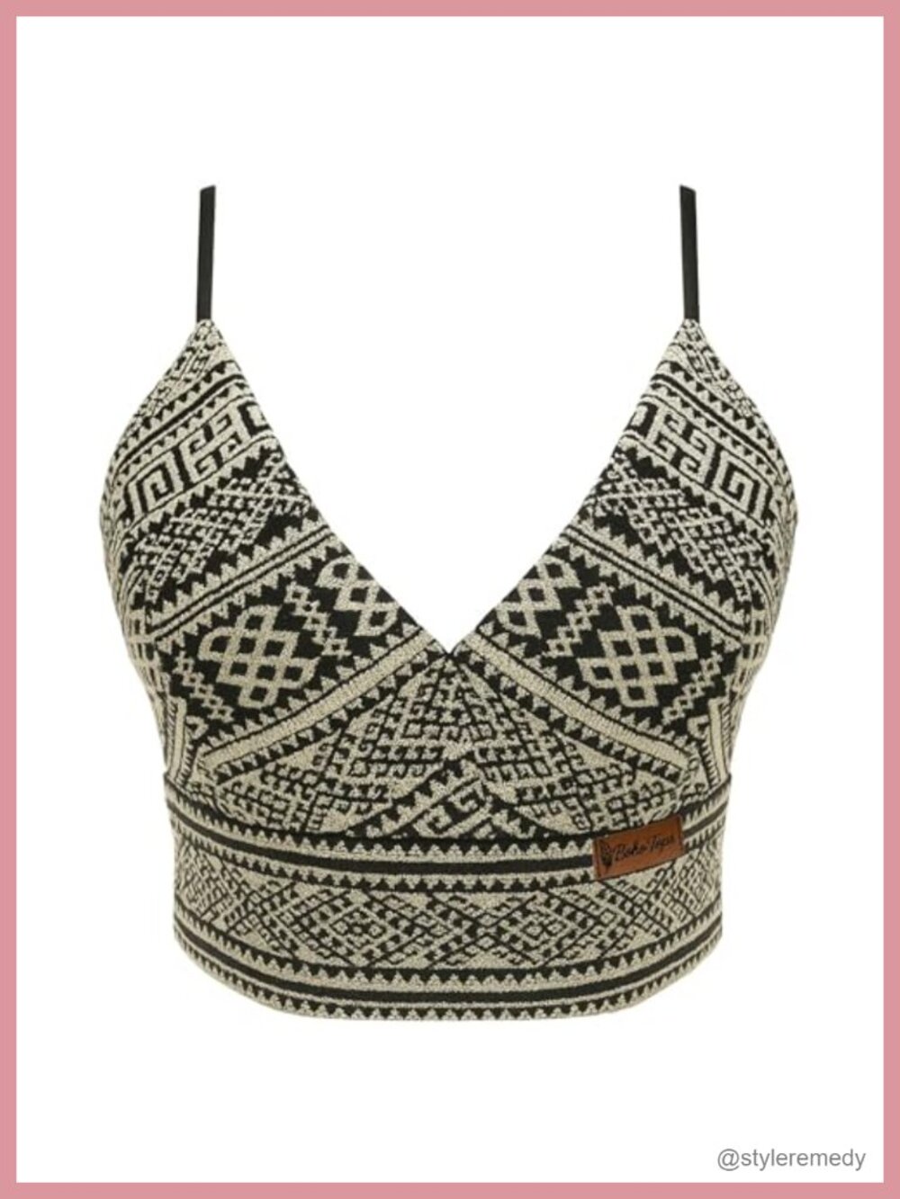 Boho Lace Up Crop Top Corset Style Woven Ethnic Festival Summer Concert Top